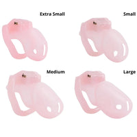 Introducing 'The Little Nub' an xtreme device designed for extended wear. Turning temptation into loyalty, it acts as a timer for your commitment. Explain your devotion with this durable, comfortable cage made from ABS resin material.