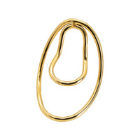 Enhance your feminine allure with the Golden Metal Fufu Clip a luxurious alternative to a metal sets. Designed for your mini dick, it adds the tiniest, super comfortable touch, creating the illusion of a bigger, smoother silhouette without the discomfort of a caged boner.