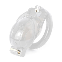 Lock, Stock, and cage a PVC device with dual locks and adjustable rings. Like a secure pipe of control, it fits discreetly under shirts, fastened with leather belts. Keep desires in check with style and comfort!