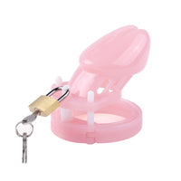 The cream pink color adds to the feminization fantasy, ensuring cuming is an elusive pleasure. Negativ thoughts vanish as the penis securely holds, akin to a sturdy condom, during play.