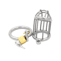 Order your penis cage steel for an unparalleled upgrade in chastity. A jail for desires, perfect for Queens commanding control. Discreet for TSA, elevating your submissive journey.