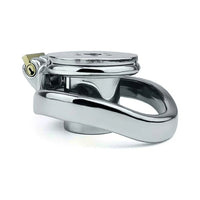 Unlock prolonged control with our steel device, featuring an inverted design and urethral penis plug. Secure fit enhances sessions, increasing Alcatraz-like restraint without discomfort.