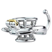 Combining style with restraint, our steel Chastity belt offers twin rings for reliable attachment. Strapped securely, it provides comfort and discretion, unlike other devices. Perfect for psychological submission, this unique design ties you to your desires while maintaining hygiene and security, making every moment both liberating and confining.