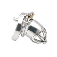 Experience the ultimate masculine restraint with our stainless steel cock cage chastity belt for men. Don't be the loser in your gang embrace control and turn any night into an orgy of anticipation. This is the perfect example of redefining masculine dominance.