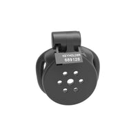 Introducing the adjustable Black Gatling device crafted from body-safe resin for male sissies seeking extra discretion. This unique gatling design acts as a detector against unwanted arousal, providing extra security. Comes with tags for personalization.