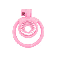 Lock your sissy cock in this flat pink. Invisible under black outfits, heels, bra, stockings, or even a bikini perfect for crossdressing beginners. Lightweight resin ensures comfort and discretion.