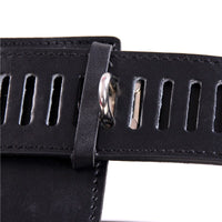 Secure your waist with this extremely stylish chastity belt, featuring a diamond cutout for that extra sparkle! Really, who knew submission could shine this bright? #subgoals