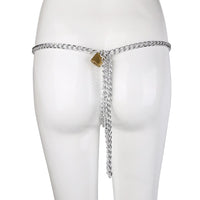 Experience the allure of our Pearled Chain Female Chastity Belt a beautifully crafted belt designed for all sizes. From small to the smallest, its adjustable chains ensure a perfect fit for those seeking a smaller, more comfortable experience. The delicate pearl accent adds elegance, while the design thoughtfully prevents any discomfort, even around sensitive areas like the testicals. Embrace sensual restraint with a belt that combines functionality and sophistication.