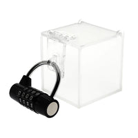 Elevate your power dynamics with our electronic device key safe. This transparent acrylic box heightens pleasure by displaying the key just out of reach, teasing his lips with the promise of freedom. As anticipation builds and thoughts of clitoris and vagina atrophy, control and desire intensify.