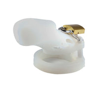 Experience ultimate confinement with our Silicone Sissy Cock cage. The ergonomic design securely encases your head and testicles, featuring welded silicone chastity rings for perfect fitment, ensuring comfort and control like never before.