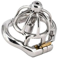 Unlock thrilling dimensions of submission with our penis cage flat. This stainless male device ensures ultimate control, enhancing intimacy through powerful play with a hand, or a dildo, even during TSA checks, making progress a seamless journey.