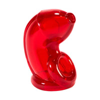 Discover a tender pet-like confinement with this silicone cage, eliminating mad worries of hurt. Perfect for the hubby that's telling his keyholder of his devotion.