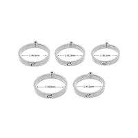 Keep your metal penis cage snug and secure with the Bad Little Boy accessory ring. Available for femdom dick play, its variety of sizes ensures perfect fit for extended lockup.