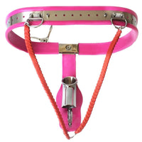 Experience ultimate control with our device long metal chastity belt. Wear it discreetly under your clothes whether in bed, dressed up, in shirts, or even a speedo for a unique adventure.
