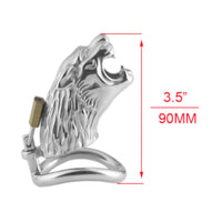 Channel your feral side with this bold, lion-themed that tames instincts while raising questions about control. Its pretty unique design sounds both intimidating and weird.