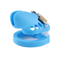 Unlock new depths of submission with this strong silicone cage, offering a non-loose fit that hides securely. Its playful colors pop, transforming any cursed discomfort into delight.