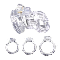Experience a real progression towards feminization with our rigid resin device silicone. Designed for comfortable wearing, its breathable, see-through design offers style and security for those embracing control and discipline.