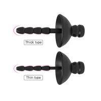 Indulge in the ultimate pleasure with our silicone cage electro sheath. The cream-like sleeve inverts sensations, while the snug fit ensures thrill and comfort in each use.