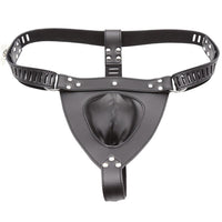 Embrace new pleasures with our leather chastity belt male. A comfortable alternative to a metal cage, it secures you, increasing the frequency of exciting play like pegging, spanking, sissygasm, and dildo fun.