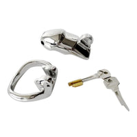 Discover the amazing Constant Reminder a cage long, metal male device with three rings that rocks your world. The perfect motivation to stop fighting temptation and embrace true submission.