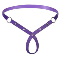 Elevate your BDSM play with this male belt, featuring a unique loop for mesmerizing tease and edging sessions. Its adjustable straps ensure a perfect fit for any body, while the breathable design offers comfort and access for scheduled or spontaneous adventures. Whether for sissy roleplay or extended control in power dynamics, this edgy, penis-friendly accessory keeps anticipation high and urges in check.