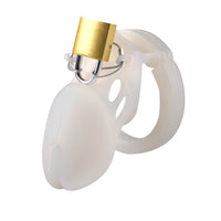 Embrace stealthy bondage with the Nautilus Silicone Sissy Cock cage. This breathable silicone device offers comfort while locking you up. Our cages deliver discreet confinement, enhancing your deepest desires.
