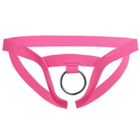 Experience comfortable nights with our chastity cage steel a chastity belt male underwear designed to prevent full erections. Its smaller, secure fit keeps your testical safely enclosed, offering a confortable solution every night.
