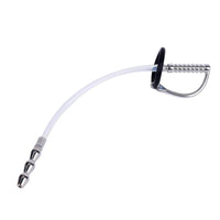 Unlock a world of pleasure with this keyless penis plug, blending stainless steel and flexible silicone for safe, extended wear. Perfect for those craving perma-chastity, comfortably.