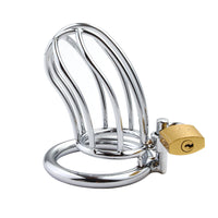 Experience the ultimate tease and denial with our stainless steel chastity cage. Enforcing permanent control, it ruins any chance of an orgasm until your keyholder desires. Embrace surrender and elevate your play.