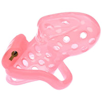 Unlock new dimensions of pleasure and control with our breathable plastic, inspired by the secure confines of Alcatraz prison. Featuring riveted attachments and electro shock capabilities perfect for CBT enthusiasts, it offers unmatched security and excitement for adventurous couples.
