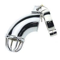Embrace ultimate control with this silver cage mini. Like jewelry securely worn, it locks desires like a private locker. Shipped discreetly via mail, it offers style and submission.