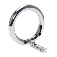Discover the ultimate reverse chastity cage with ergonomic, hypoallergenic stainless steel base rings. Features holes for easy cleaning, and a comfortable fit, and aligns perfectly with your urethra, enabling you to pee with ease.