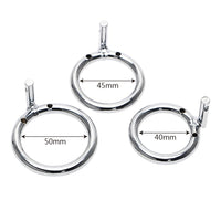 Unlock the power of control with this chastity belt for men. Experience the perfect triple-ring fit with extra comfort, shape, and weight, serving as the ultimate punisher.