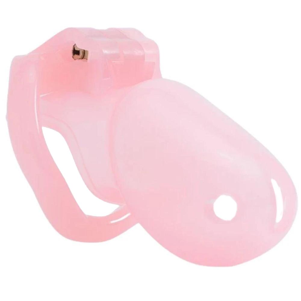 Embrace a little restraint with The Little Nub, perfect for sneaky temptations. This discreet, resin cage helps you stay committed, turning potential sad moments into a loyalty badge.