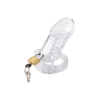 Unlock ultimate control with this transparent cage. Designed for stealth, it includes a padlock, rivet assembly, and discreet plastic tags for tamper-proof security. Perfect balance of visibility and security without removal risks, ensuring your desires stay locked away even when traveling. Ideal for varied scenarios, it combines function with comfort, making it an exceptional choice among silicone and metal alternatives.
