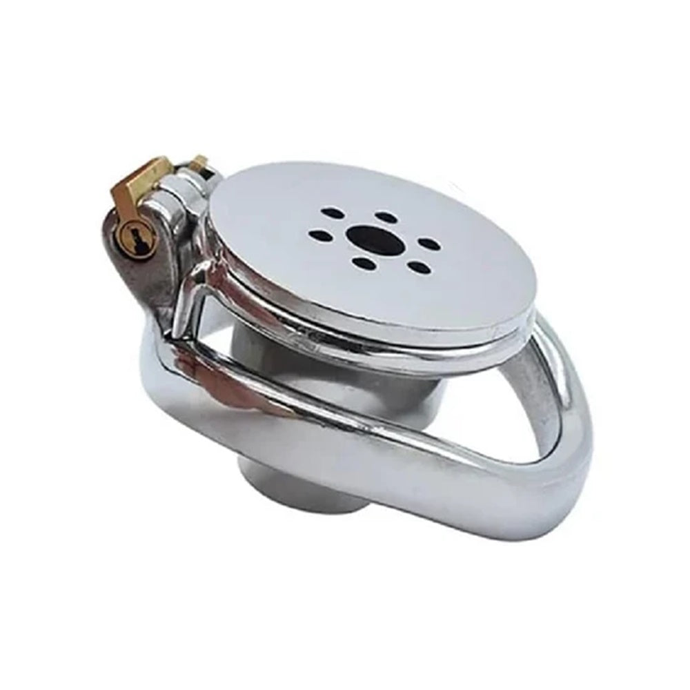 Dive into a unique journey of control and submission with this plug device. Held securely in place, experience the thrill of domination in every scenario, inside or outside the bedroom. Whether in an orgy of emotions or private play, it transforms horror into ecstasy with its impenetrable, inverted design.