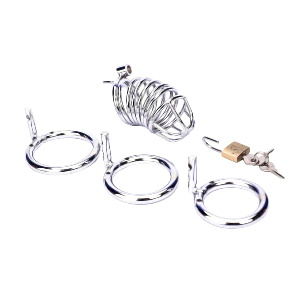 Experience the glory of restrained mornings with this comfortable, secure steel cage. The breathable design reduces painful pinching while managing swollen morning wood, ensuring snug wear all day.
