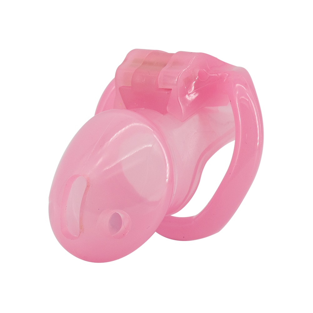 Meet the Cobra Trainer device crafted from pink resin with precise measurements for a perfect fit. Offering larger ring options, it includes multiple rings for ultimate comfort. Lightweight, hypoallergenic, and discreet, this trainer ensures caging is easy and enjoyable.