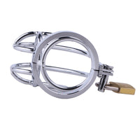 Discover the unique sensation of being securely locked in this stainless steel cage, perfect for FLR dynamics. Experience new stages of devotion, as control turns every day into an intimate journey. Ideal for small willy and pleasing wives!