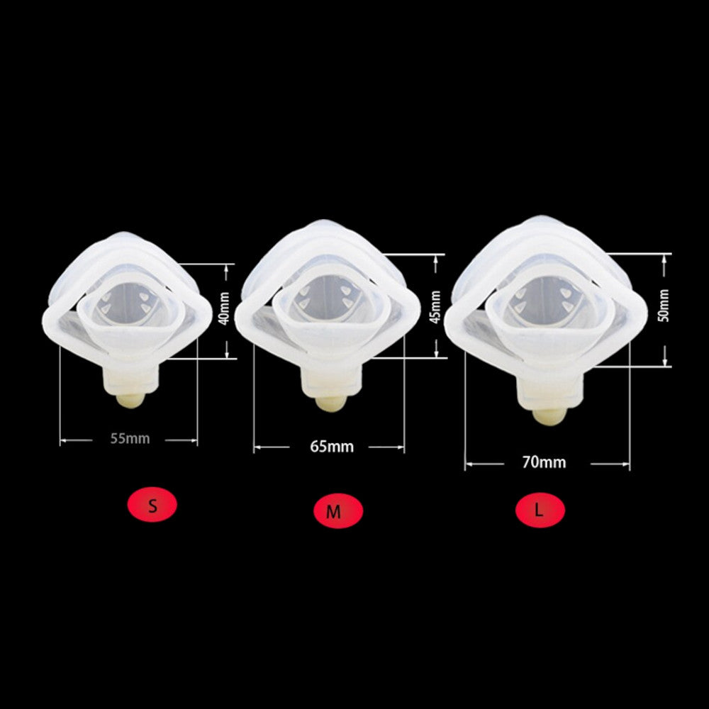 The Smooth Talker silicone cage offers comfort and discretion under shorts with its smooth surface, perfect even on shaved skin. Easy inspection and urination make this device ideal for users seeking a seamless experience.