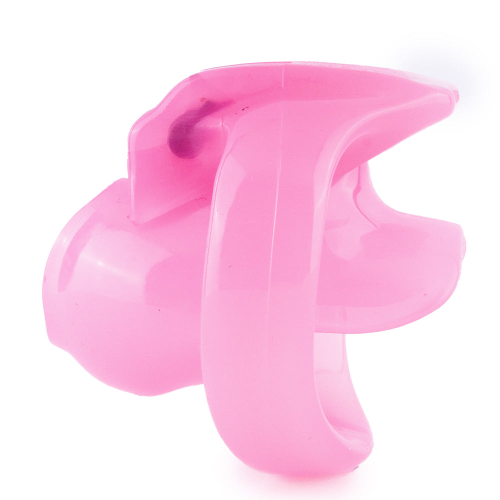 Buy our pink resin cage model to elevate your sissy look! With secure attachments and a cum-thru tip, it's designed for comfort. Don't let discomfort rage within; click the link now!