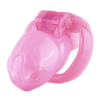 Ensure ultimate comfort and style with the Holy Trainer V4, an ideal choice for sissies. Its discreet pink design and ergonomic attachments provide a secure fit, perfect for long-term wear. Experience snug vice-like compression without irritation, inviting a seamless integration into your everyday life. The model includes essential attachments and replacement rings, ensuring a perfect and tailored fit for all male sizes.
