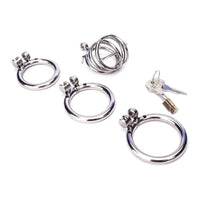 Discover unparalleled restraint and sensual pleasure with the Cock cage Of Shame. This stainless steel wire device is no kidding matter, offering secure restriction without shame. Embrace a new era of submission with this sensual tool, ensuring all desires are met without chance of escape, quote-worthy indeed!