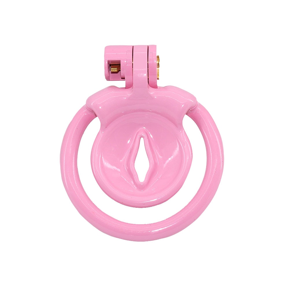 Enhance your feminine allure with our flat pink mesh cage, designed for ultimate discretion and comfort. Its innovative inverted penis design ensures a smooth silhouette under any skirt or dress. Pair it with your favorite bra, black stockings, and heels to complete your transformation. Embrace confidence and elegance with this essential addition to your wardrobe.
