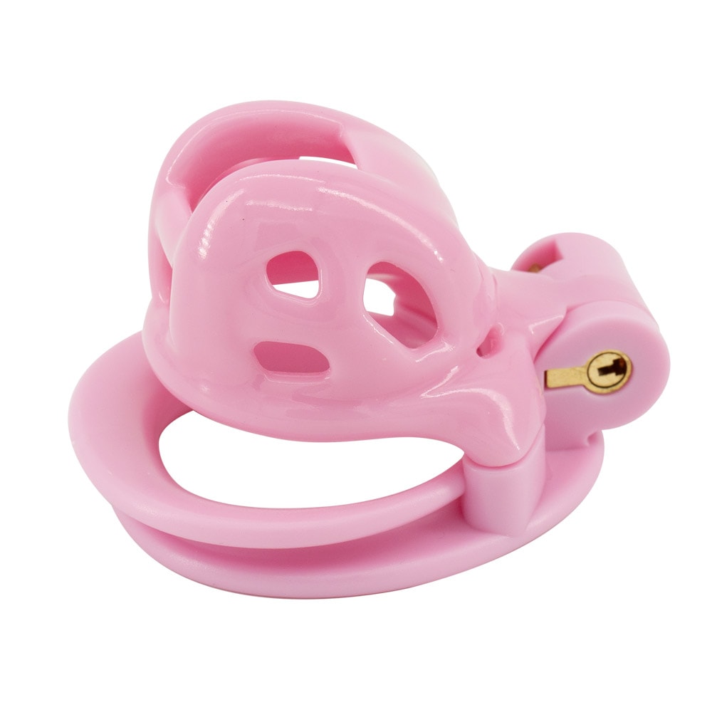 Experience playful comfort with the pink cobra cock cage, offering a snug fit that's both secure and comfy. Ideal for living larger in submission, locker your slut cock safely.