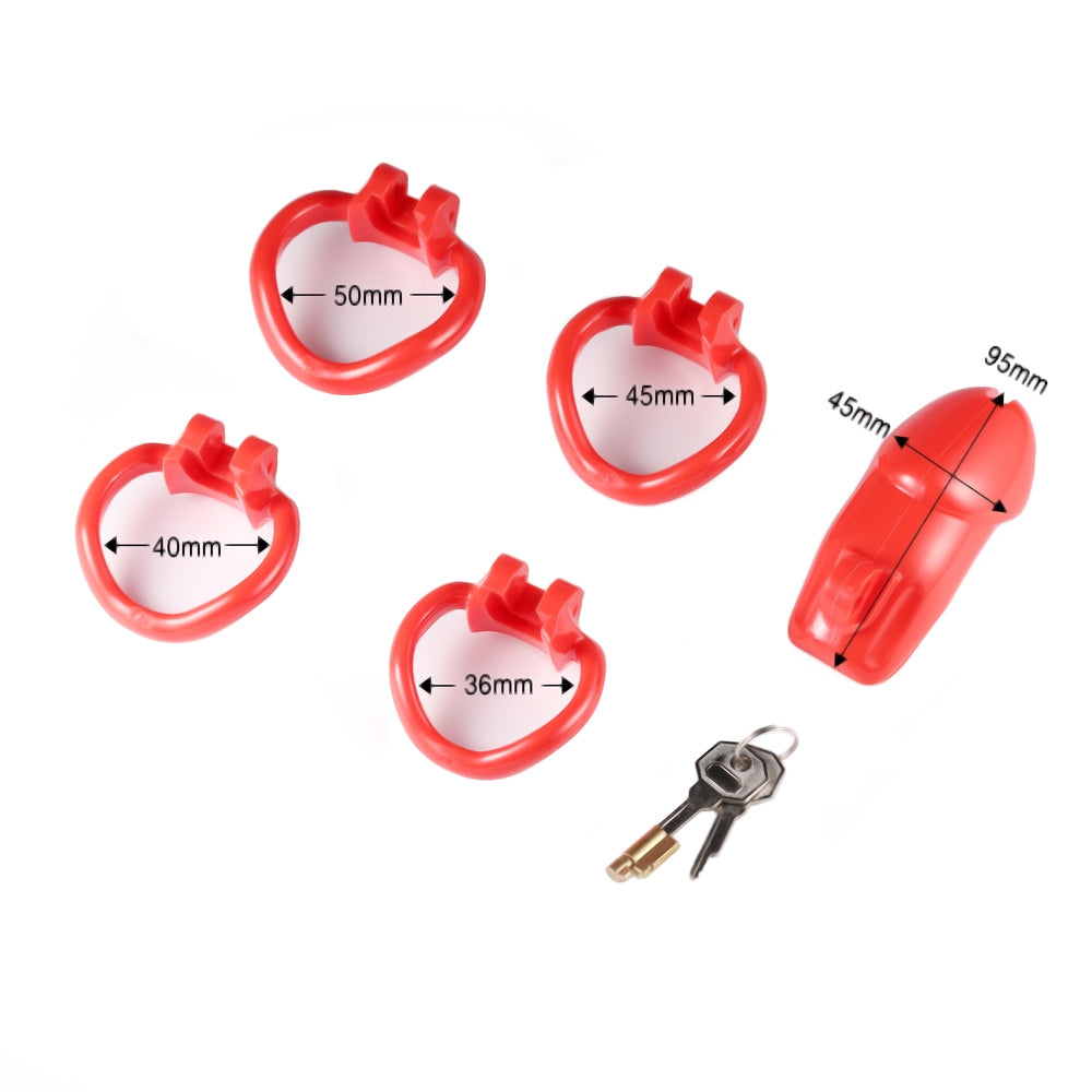 Introducing the perfect solution for petite comfort and discreet control the Holy Trainer kit. Ideal for women key holders, its sleek design complements a necklace-worn key, enhancing intimacy.