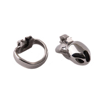 Elevate your BDSM play with the trainer steel male cage. Its weight challenges you to delay gratification, increasing desire. Perfect for a chastity program, ensuring long-lasting wear.
