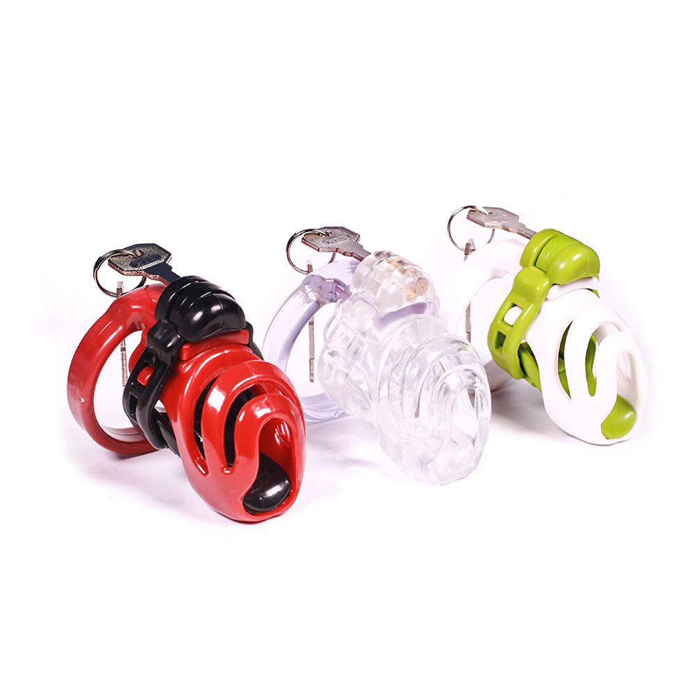 Experience the ultimate in inverted chastity with our high-quality resin penis cage flat design. Friends have asked for the truth, and we're telling you make progress in your desires with this comfortable and secure device.