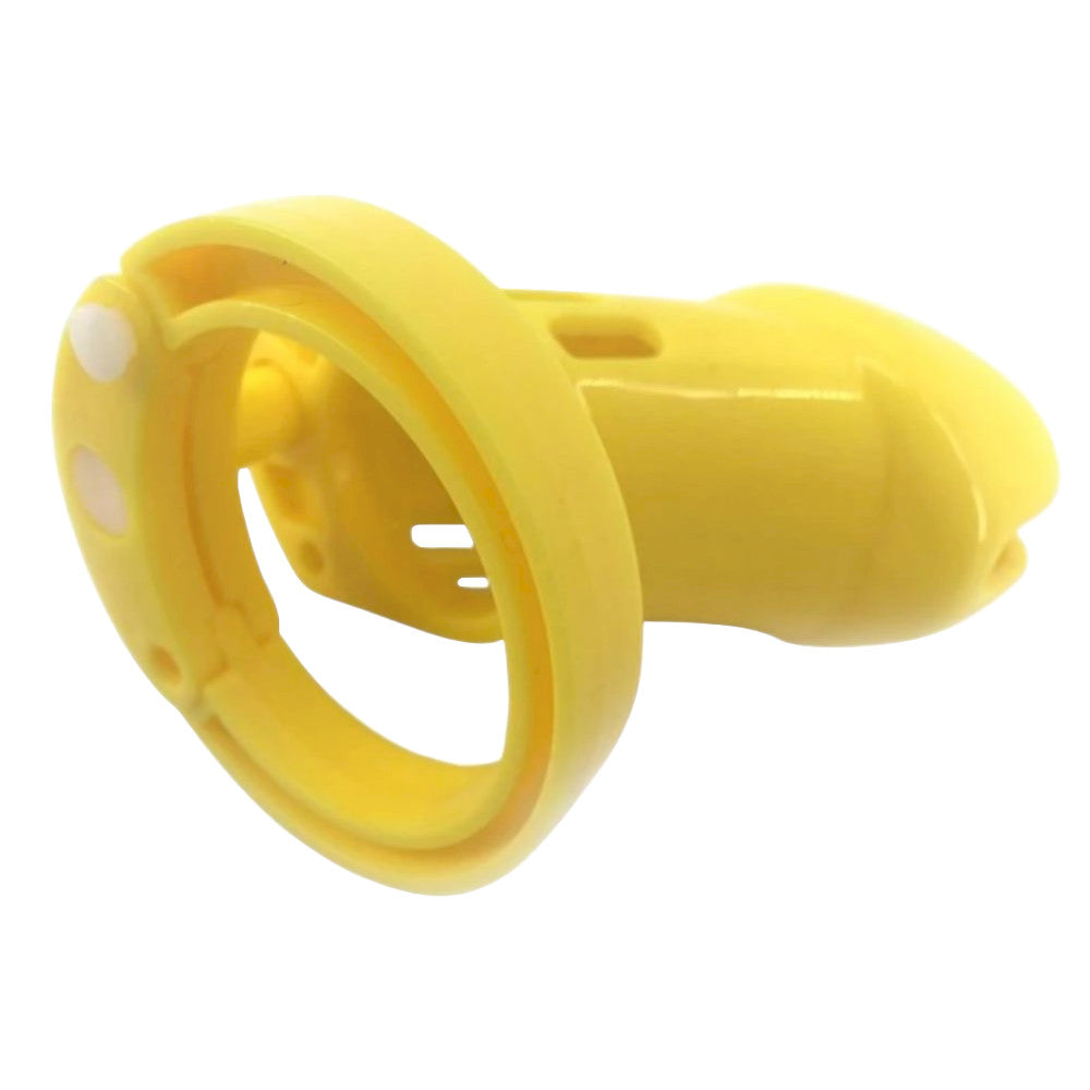 Introducing the XXL device Big our premium plastic male cage crafted with precise dimensions. Featuring little spikey spikes for added sensation, this device ensures ultimate comfort and security for those seeking extended wear.