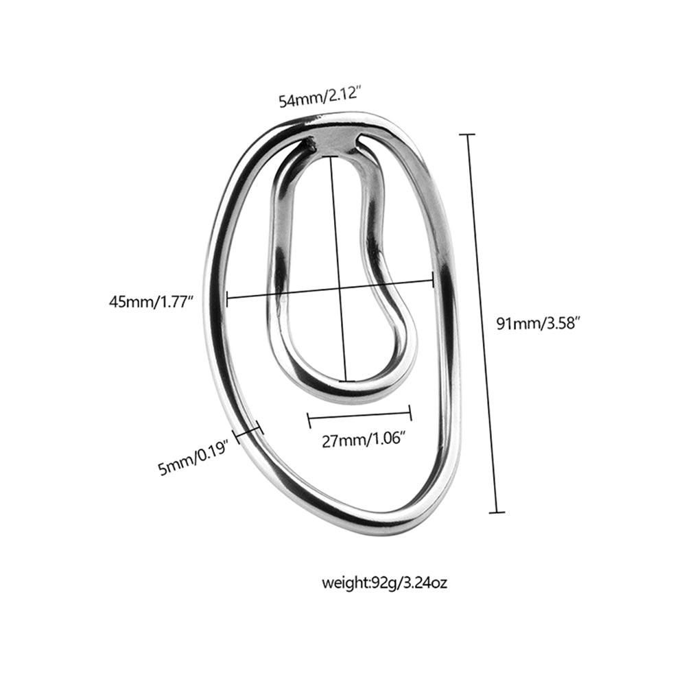 Experience the ultimate in feminine transformation with our big metal cock-hiding device. This adult, lite, and enhancing accessory offers discreet control and comfort, perfect for exploring your desires and embracing your authentic self.